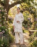 Premium Embroidered Solid Co-Ords