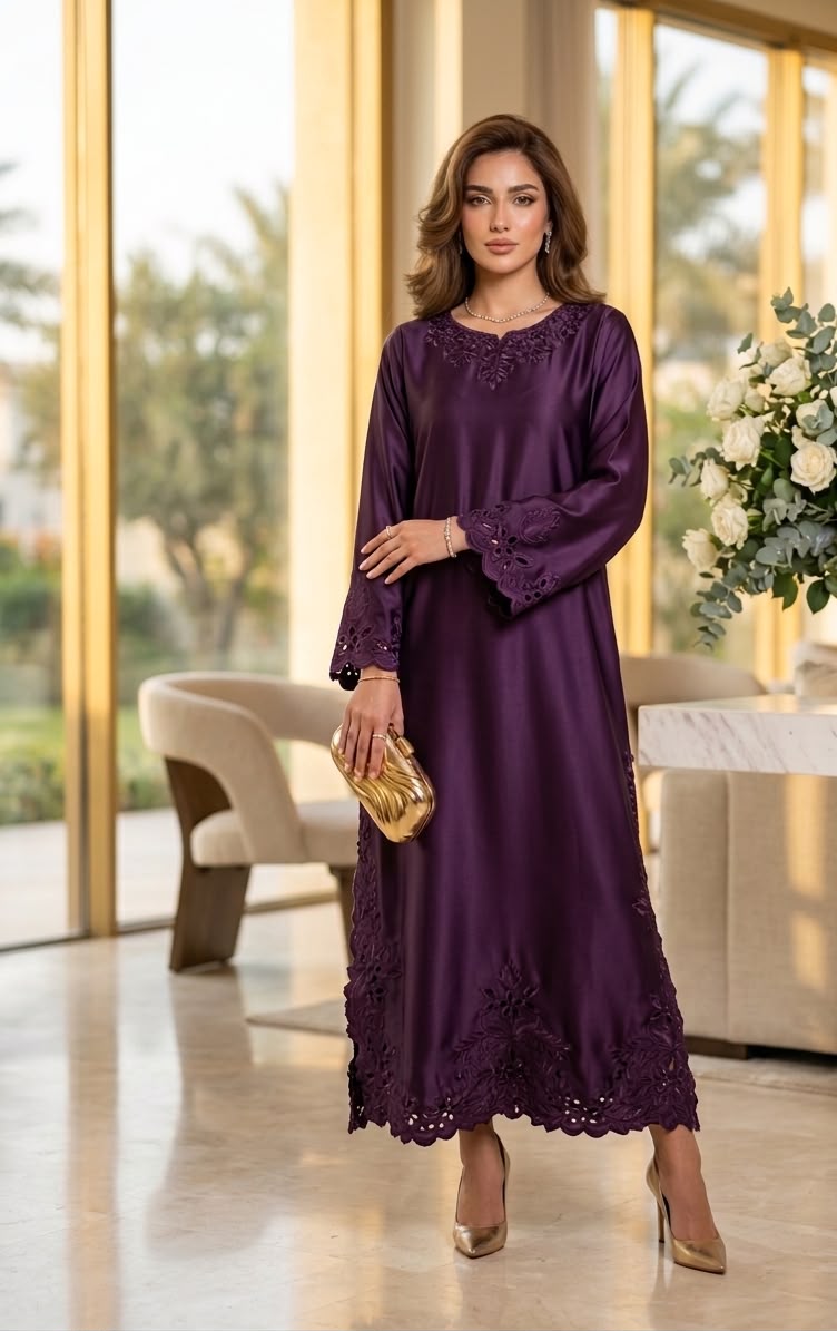 SILK EMBROIDERED CUTWORK COLLECTION