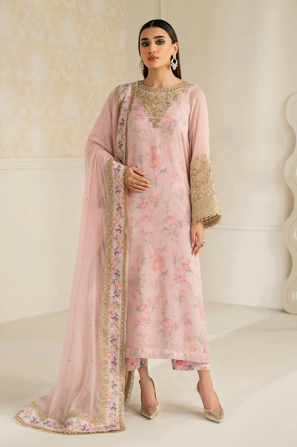 NEW ARRIVAL – PURE CHIFFON EMBELLISHED COLLECTION