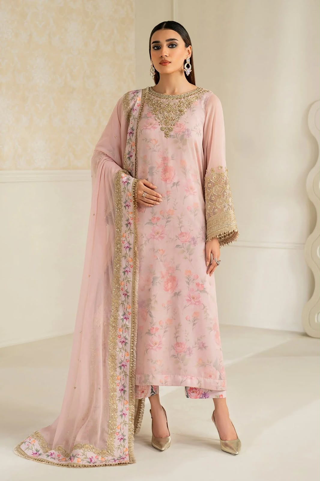 NEW ARRIVAL – PURE CHIFFON EMBELLISHED COLLECTION