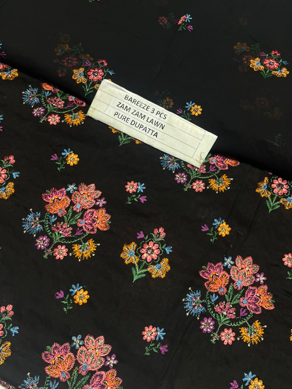 Premium Embroidered 3-Piece Unstitched Suit