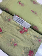 Premium Embroidered 3-Piece Unstitched Suit