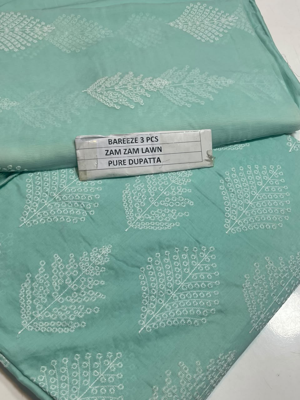 Premium Embroidered 3-Piece Unstitched Suit