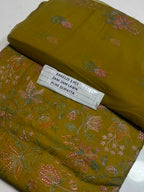 Premium Embroidered 3-Piece Unstitched Suit
