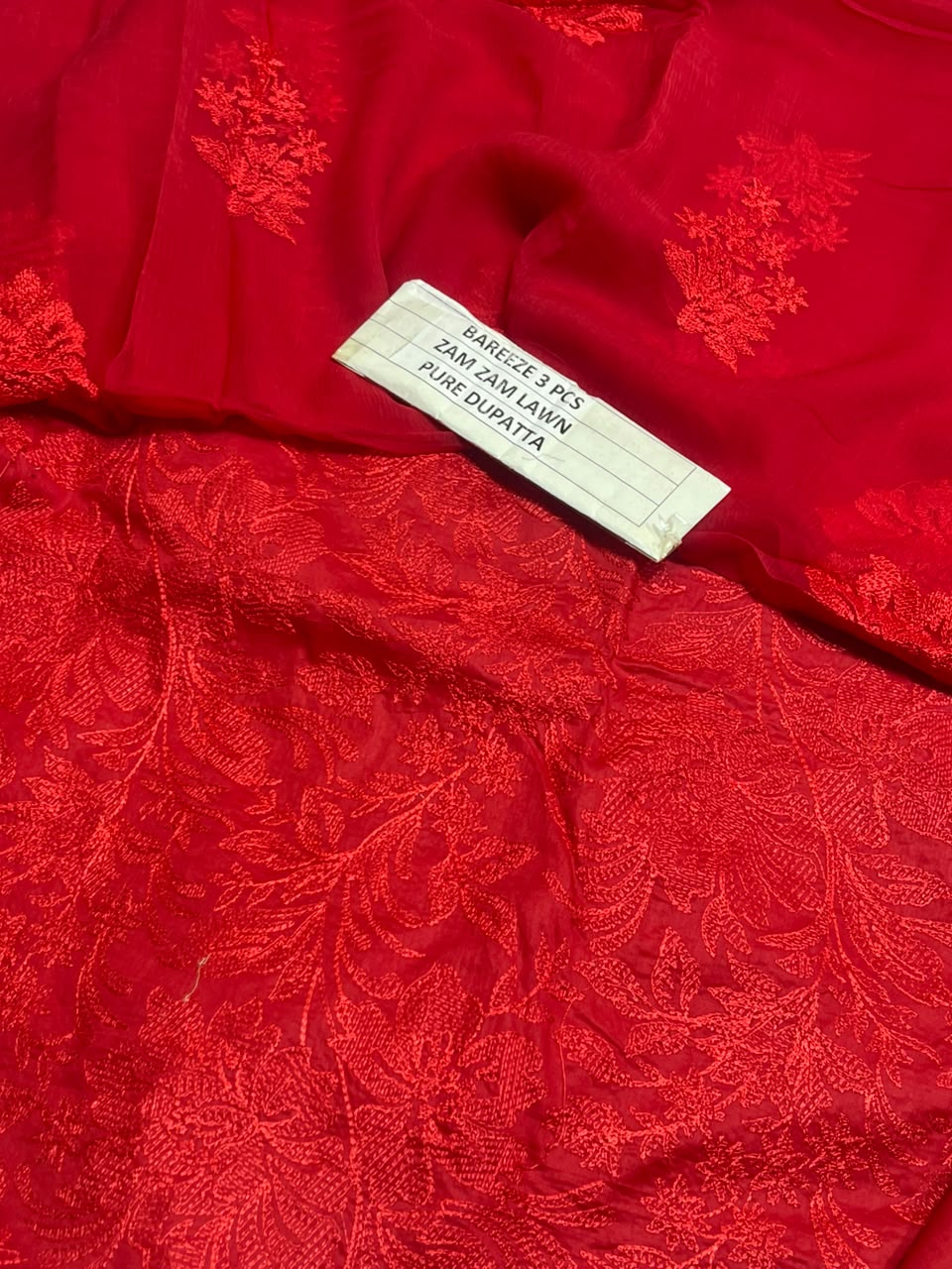 Premium Embroidered 3-Piece Unstitched Suit