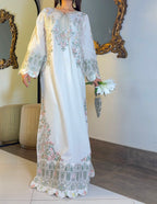 HEAVY EMBROIDERED VISCOSE KAFTAN