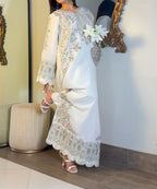 HEAVY EMBROIDERED VISCOSE KAFTAN