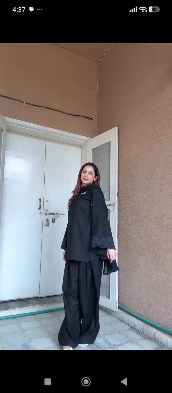 SIYAH NAZ 3PC WITH CHIFFON DUPATTA
