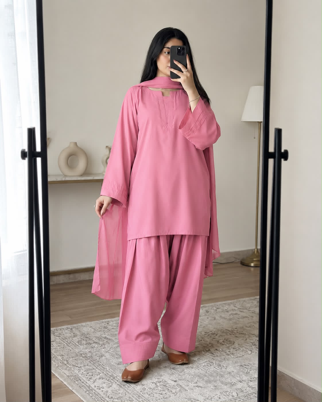 FARSHI SHALWAR 3PC SUIT