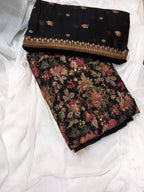 PARTY WEAR EMBROIDERED CHIFFON 2PC
