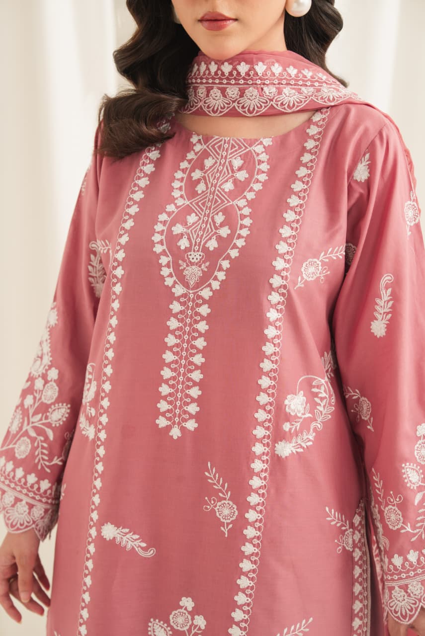 ELAAN EMBROIDERED 3PC (PLAZO)