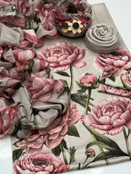 DIGITAL PRINTED SILK 3PC SUIT