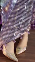 LUXURY EMBROIDERED FOIL WORK 3PC SUIT
