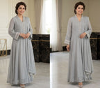 LUXURY EMBROIDERED & PEARL WORK CHIFFON FROCK 3PC