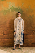 AARINA BLUE EMBROIDERED 3PC