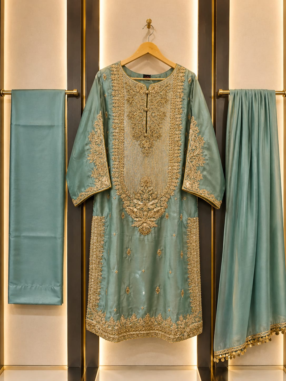 LUXURY HANDMADE K.B. COLLECTION 3PC