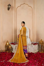 REGAL EMBROIDERED CRINKLE CHIFFON 3PC (WITH SHALWAR)