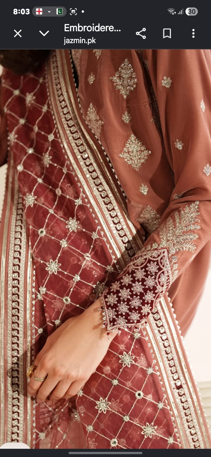 JAZMIN LUXURY EMBROIDERED VELVET COLLECTION