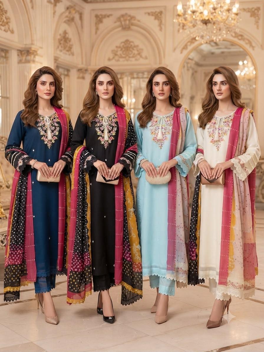 EXCLUSIVE EMBROIDERED COLLECTION
