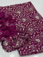 HANDMADE HEAVY GOTTA WORK CHIFFON 2PC (UNSTITCHED)