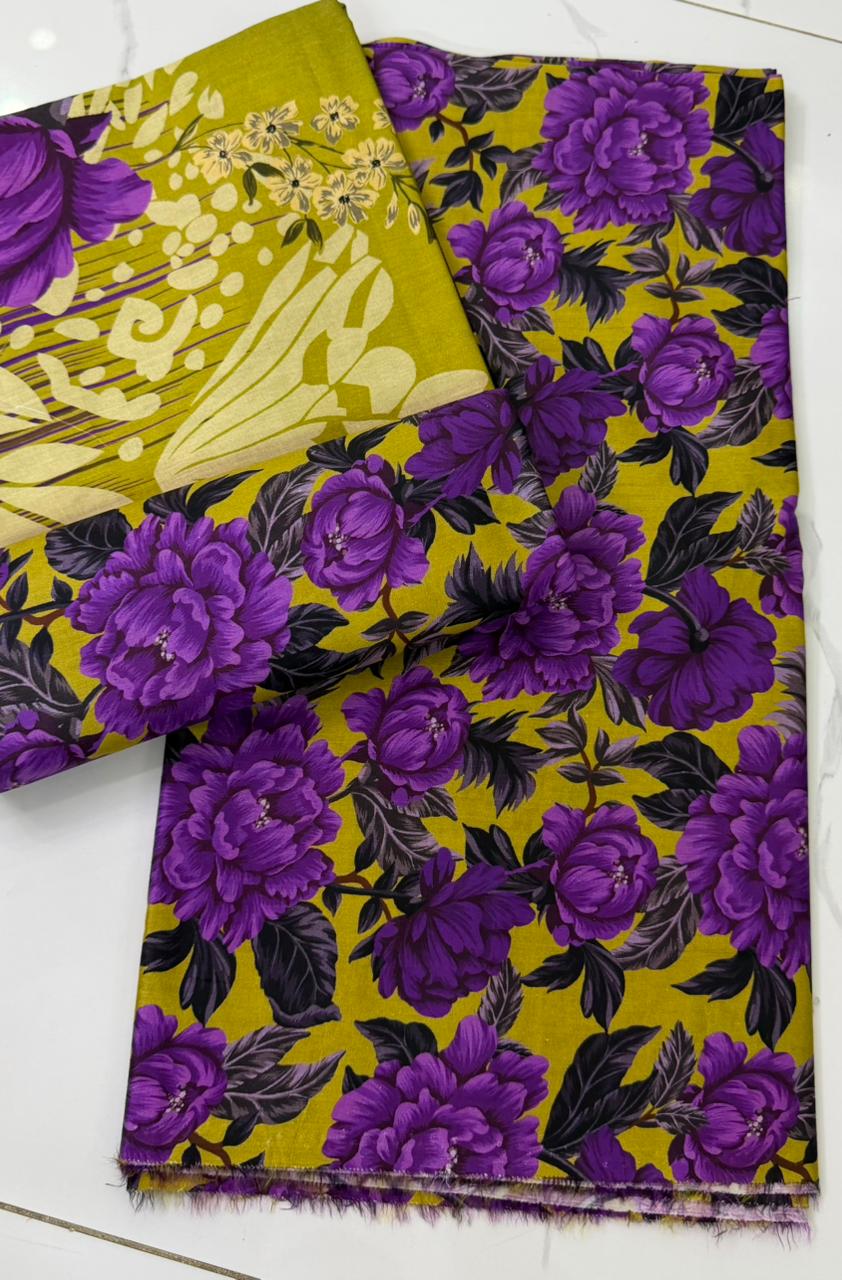 DIGITAL PRINTED LAWN 3PC SUIT (UNSTITCHED)