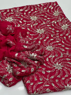 HANDMADE HEAVY GOTTA WORK CHIFFON 2PC (UNSTITCHED)