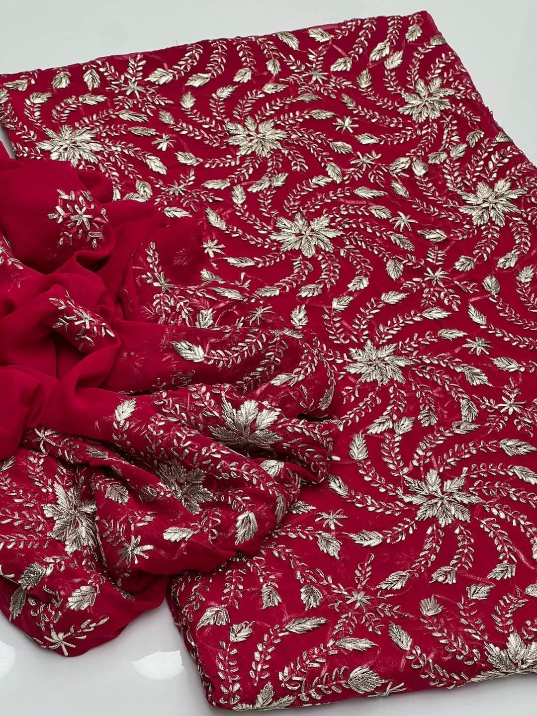 HANDMADE HEAVY GOTTA WORK CHIFFON 2PC (UNSTITCHED)