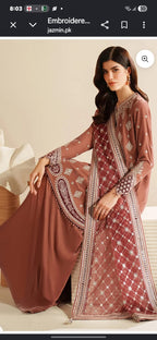 JAZMIN LUXURY EMBROIDERED VELVET COLLECTION