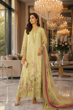 LUXURY EMBROIDERED LAWN 3PC (CLEARANCE OFFER)