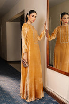 LULUSAR INSPIRED LUXURY EMBELLISHED VELVET KAFTAN 2PC