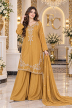 LUXURY PURE BUTTERSILK WEDDING FORMAL 3PC SET