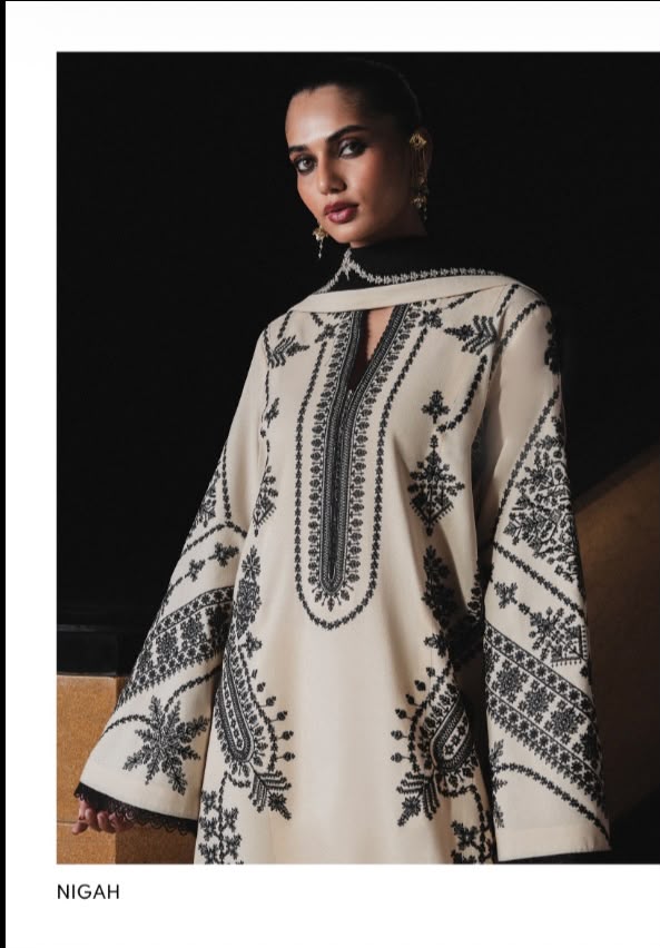 3PC UNSTITCHED EMBROIDERED KARANDI COLLECTION