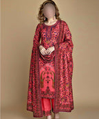 NEW ARRIVAL 3 PCS SILKY SUIT WITH AIRLINE SHIRT