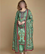 NEW ARRIVAL 3 PCS SILKY SUIT WITH AIRLINE SHIRT