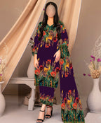 NEW ARRIVAL 3 PCS SILKY SUIT WITH AIRLINE SHIRT