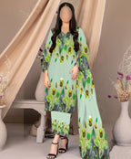 NEW ARRIVAL 3 PCS SILKY SUIT WITH AIRLINE SHIRT