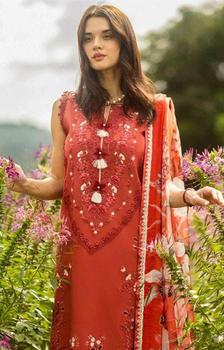 Mushq Hemline Unstitch 3 Pcs