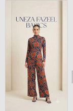 Uneza Fazeel Basics - Digital Printed Unstitched Lawn 2PC Suit