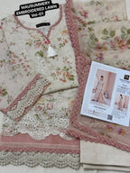 MAUSUMMERY EMBROIDERED & CHIKANKARI LAWN VOL-01