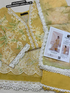 MAUSUMMERY EMBROIDERED & CHIKANKARI LAWN VOL-01