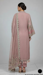 PREMIUM EMBROIDERED CHIFFON 3PC SUIT