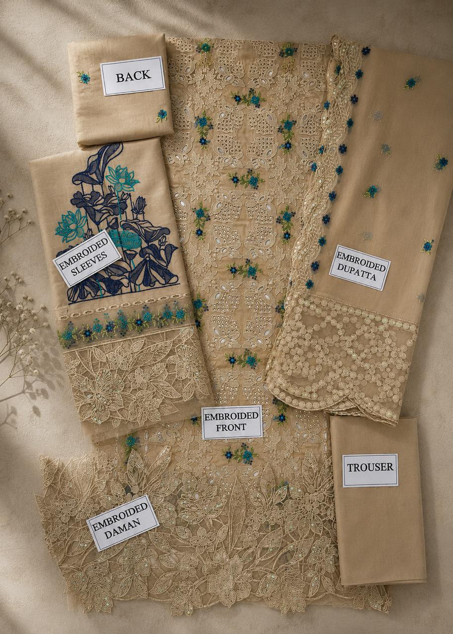 MARIA B LUXURY LAWN COLLECTION 2026 (REPLICA)