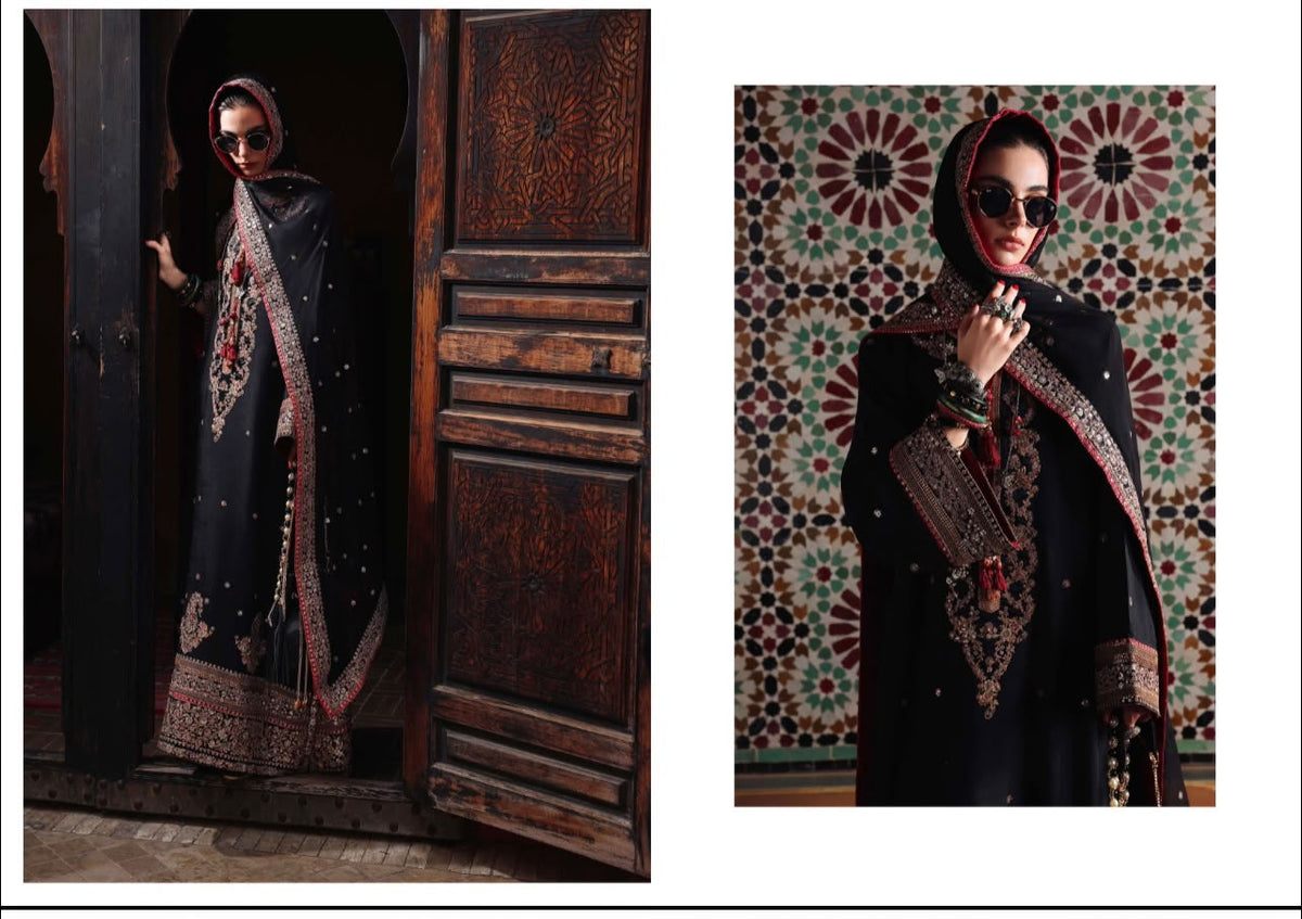 MUSHQ NUVERA RAW SILK EMBROIDERED COLLECTION '26