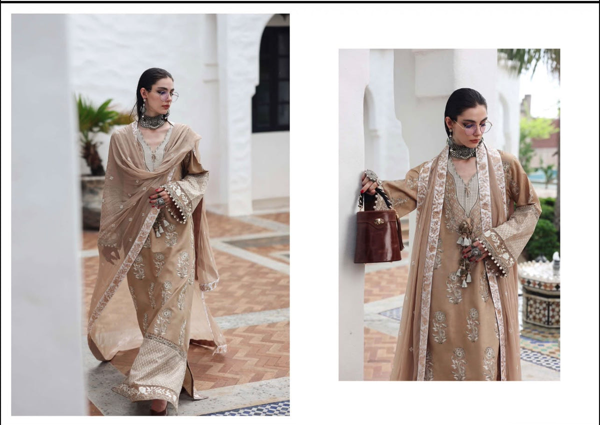 MUSHQ NUVERA RAW SILK EMBROIDERED COLLECTION '26