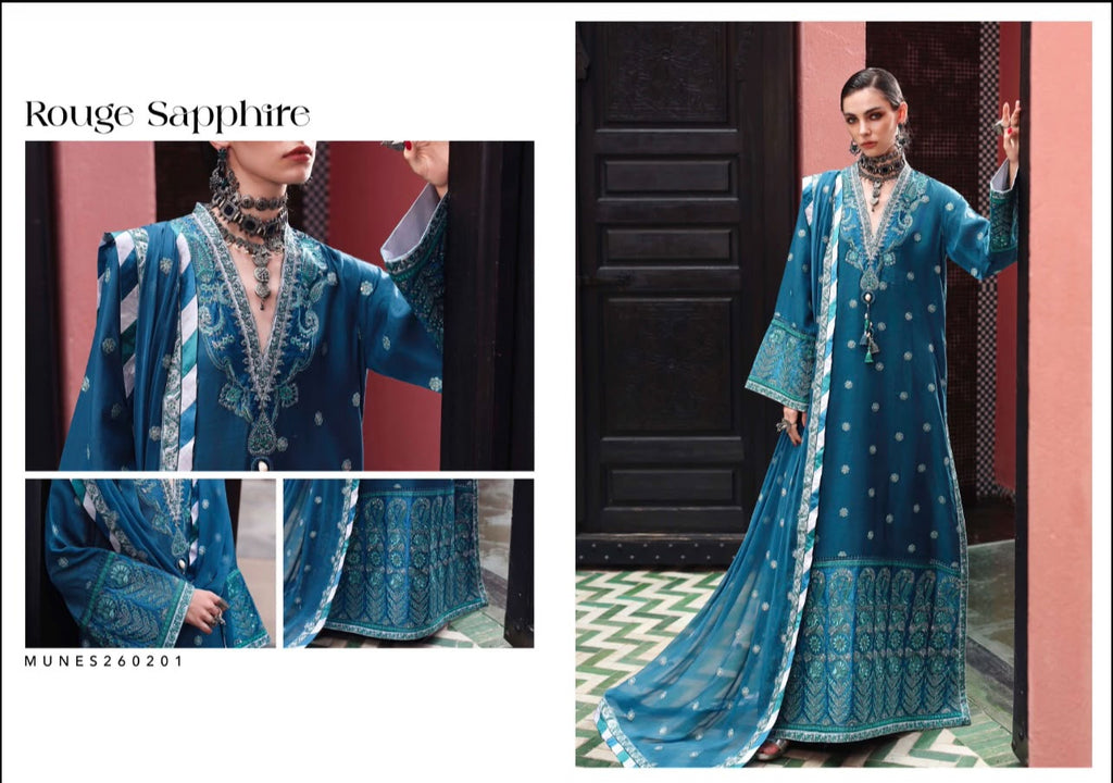 MUSHQ NUVERA RAW SILK EMBROIDERED COLLECTION '26