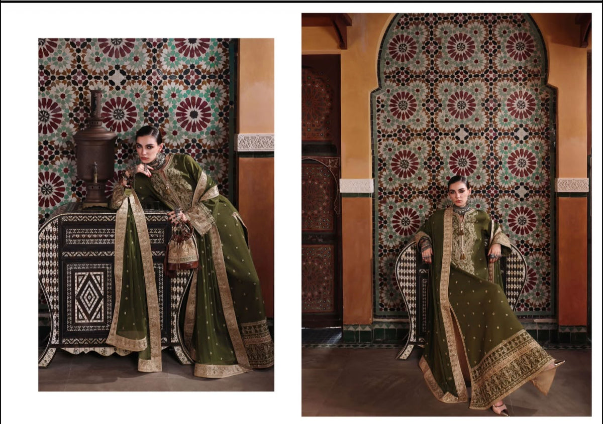 MUSHQ NUVERA RAW SILK EMBROIDERED COLLECTION '26