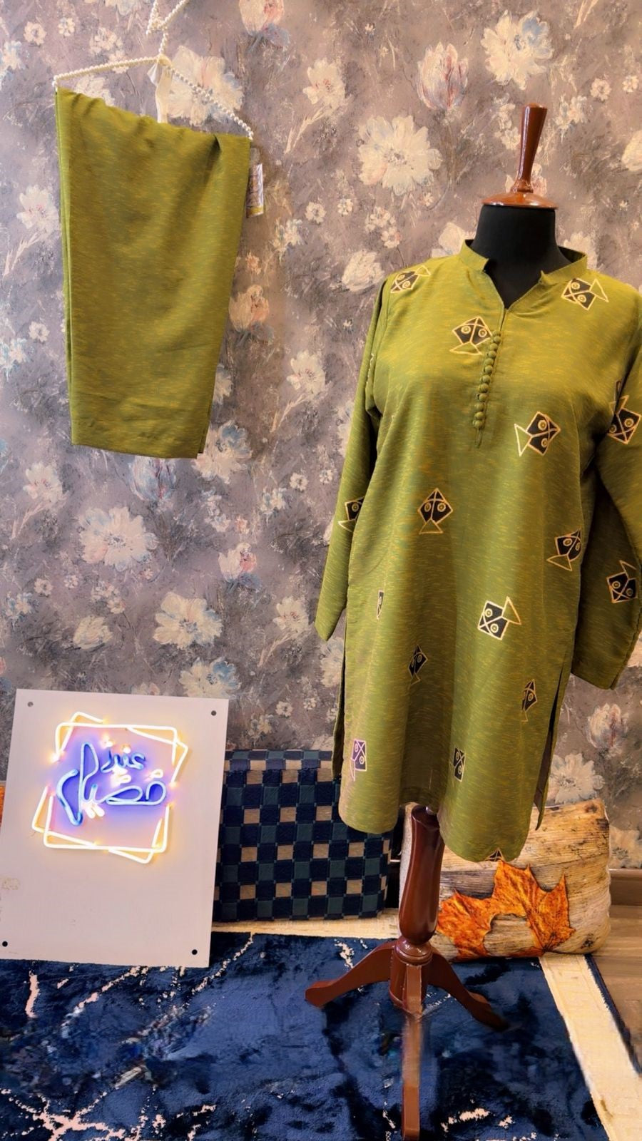 Basant Special Karandi Coordset