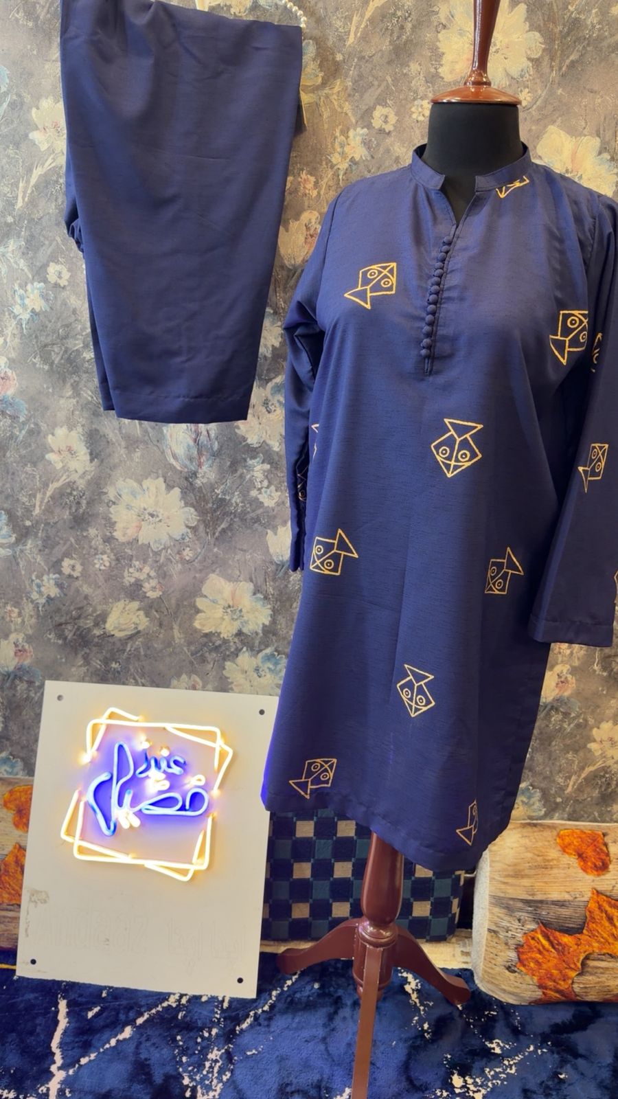 Basant Special Karandi Coordset