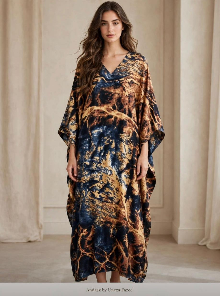Winter Whisper Butterfly Kaftan – Royal Baroque