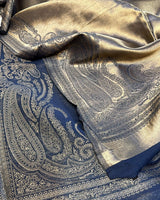 Lama Silk Reversible Kanni Shawl
